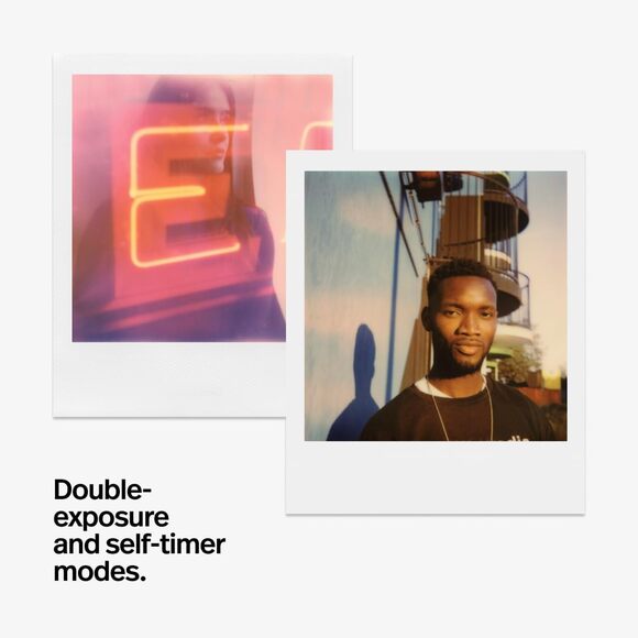 NWB! Polaroid Now 2nd Generation I Type Instant Film Camera Black & White - Picture 15 of 16